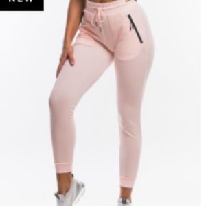 ECHT Ladies Tapered Joggers Pearl Pink